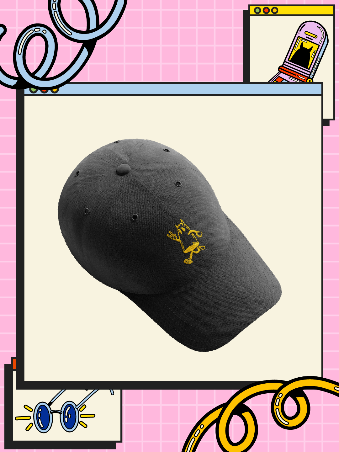 Truck Monster Cap - Navy