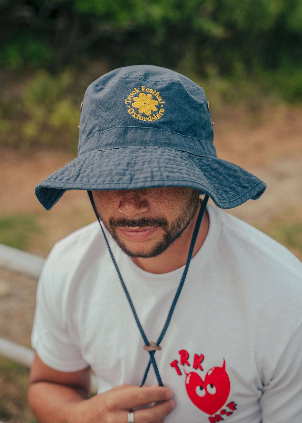 Truck Floral Safari Hat
