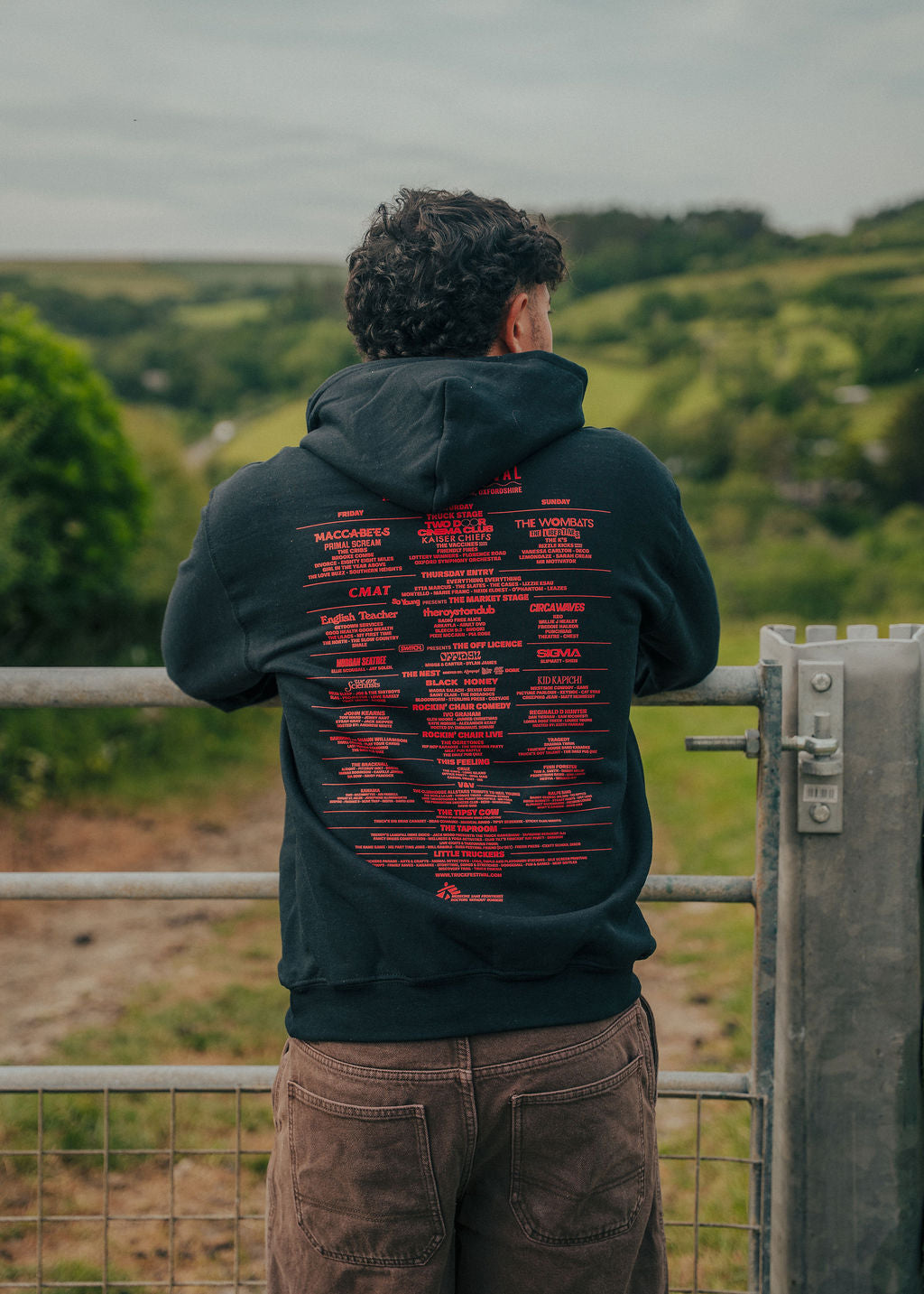 Truck Happier Than A Pig In **** Hoodie - Black