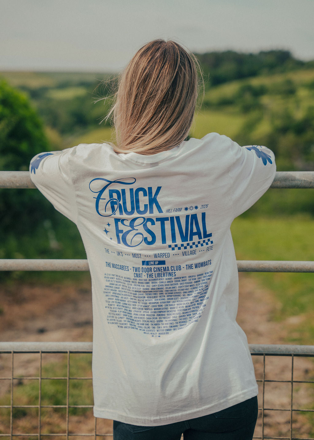 Truck Floral Long Sleeve T-Shirt